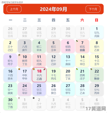 农历9月18是祭祀吉日吗？阴历十一月初八适合祭拜吗？