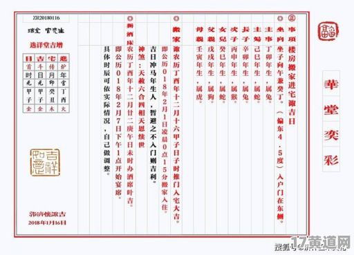 进宅为何要选吉日？